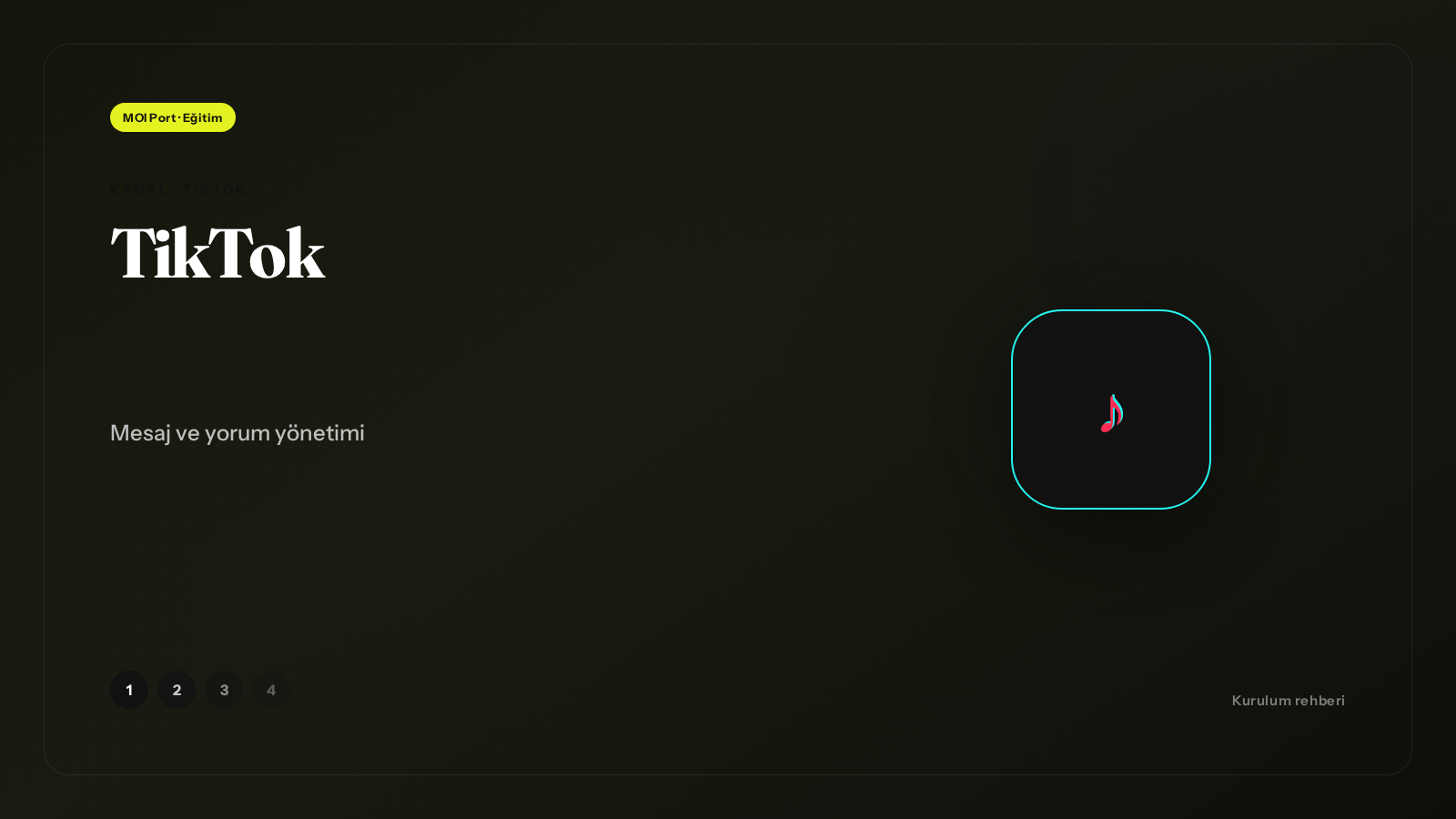 TikTok kurulumu